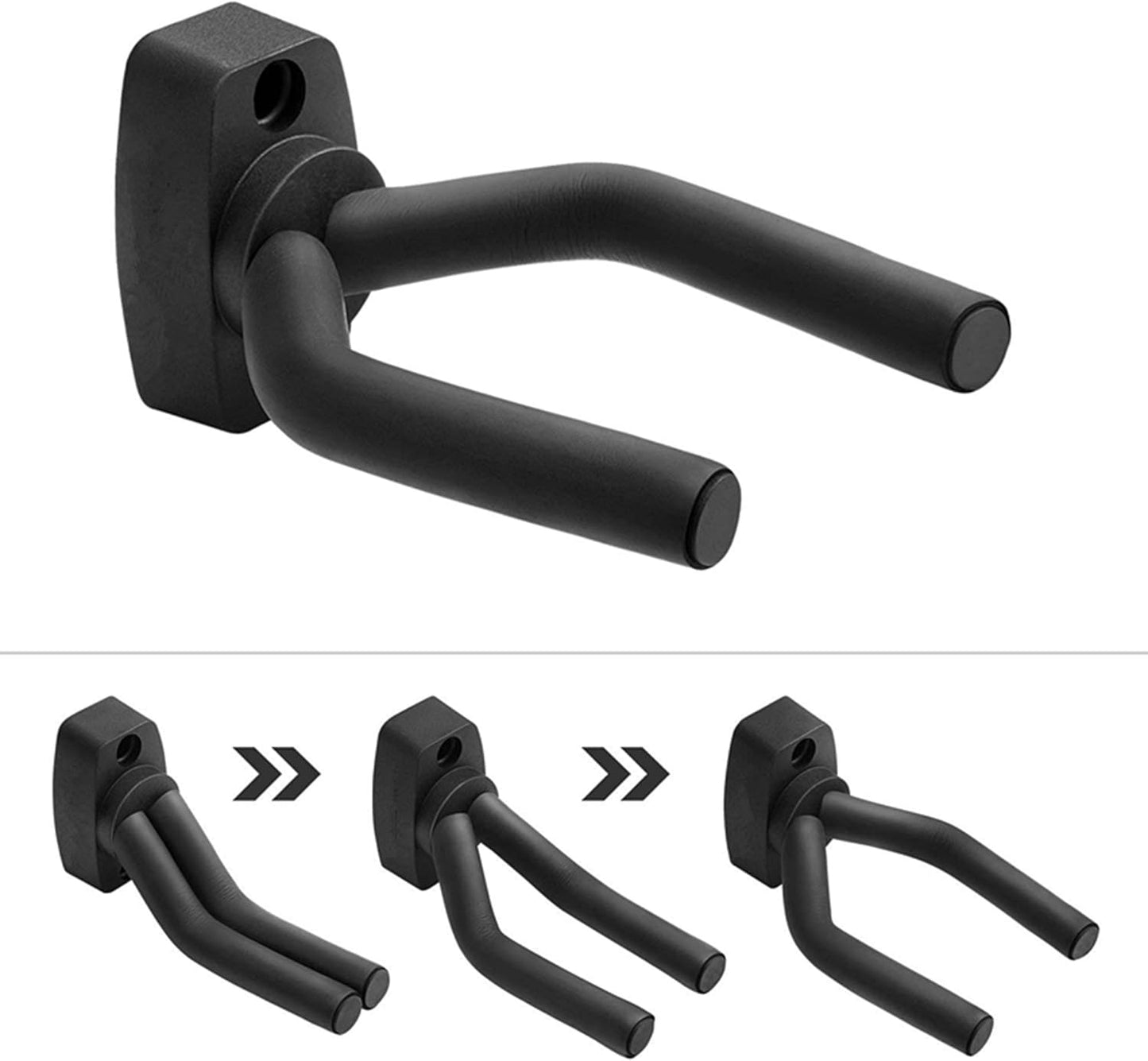 Wall Mount Guitar Hanger Hook with Screws and Anchors｜Universal Support for String Instruments